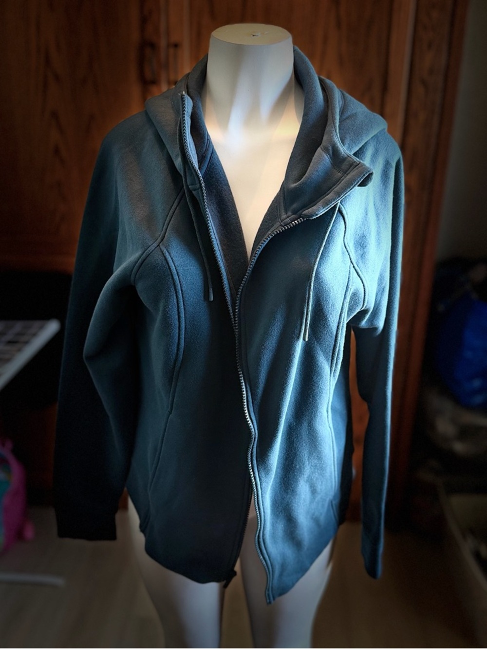all in motion Dark Blue Full-Zip Hoodie
